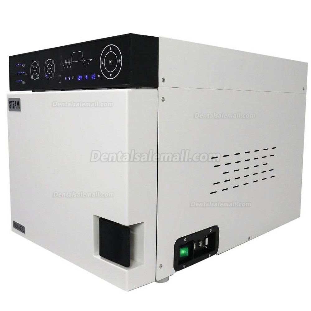 SDM 18L/23L Dental Autoclave Steam Sterilizer Class B with Printer